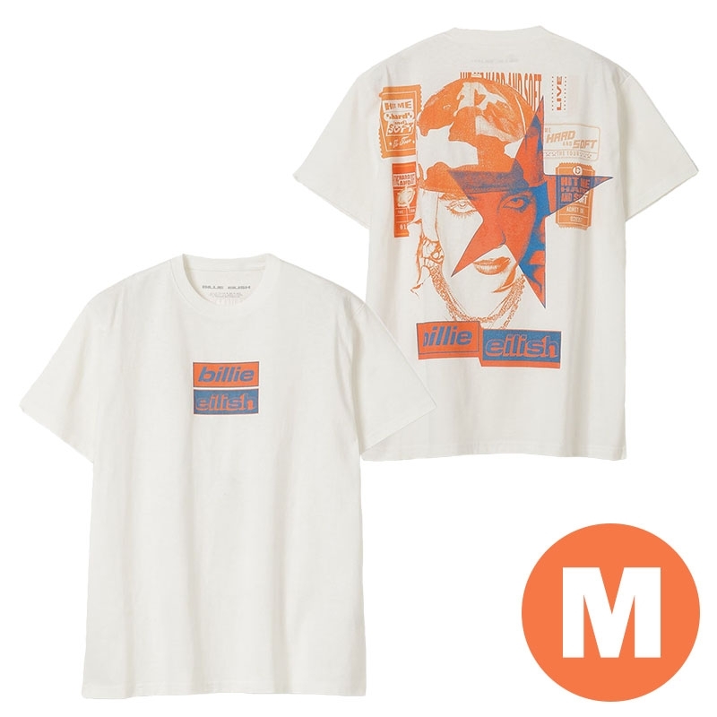 Hit Me Hard And Soft 3D Film S/S Tee White M : BILLIE EILISH