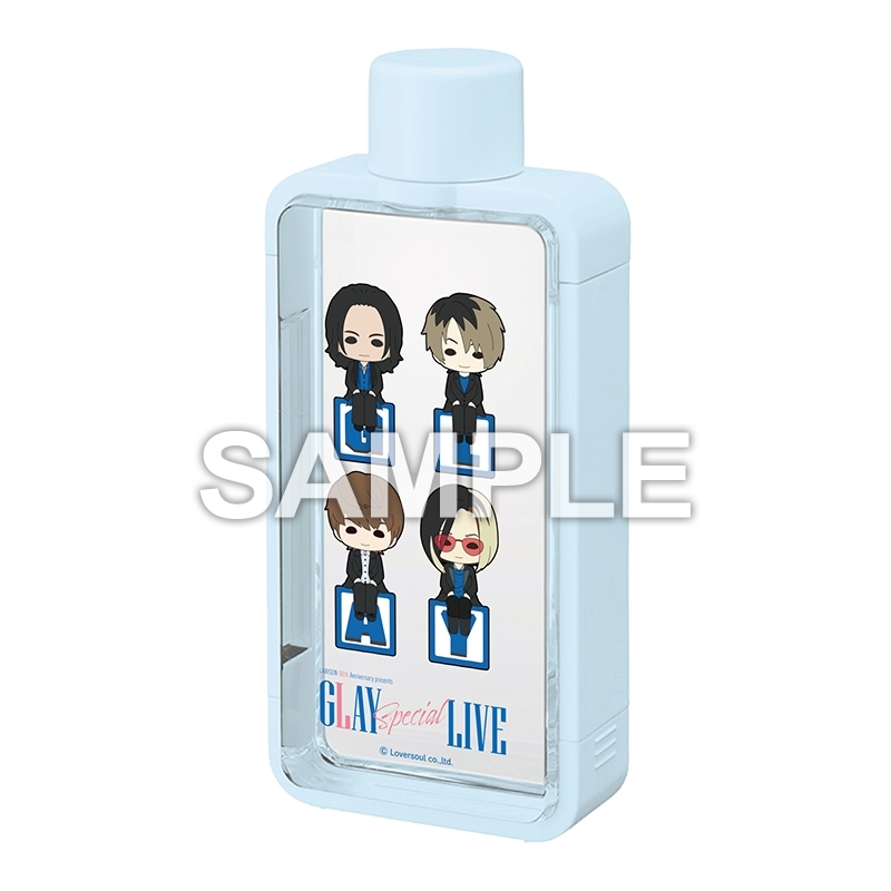 すわりんこスクエアボトル（ブルー）/ GLAY×ローソン創業50周年 : GLAY