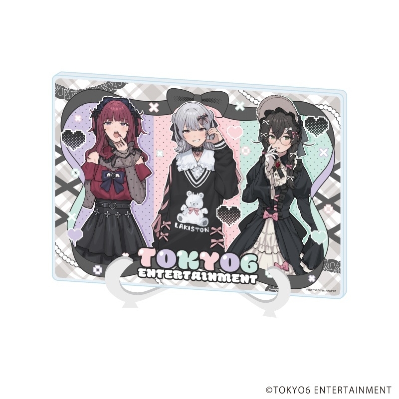 アクリルアートボード（A5サイズ）【集合】 : TOKYO6キャラクターズ