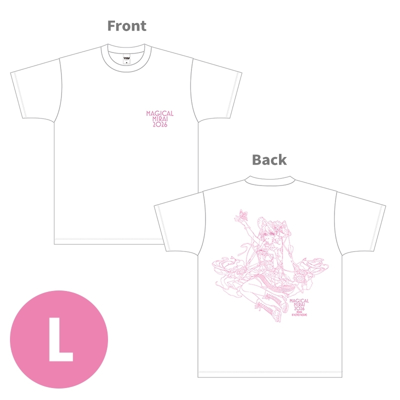 マジカルミライ 2026 オフィシャルTシャツ（OSAKA ver.）Lサイズ