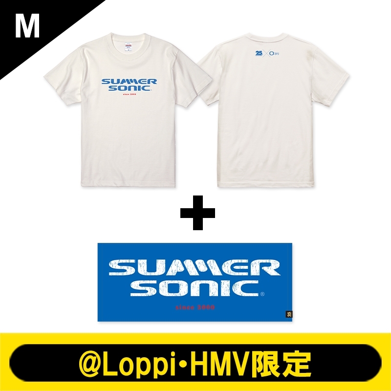 Tシャツ・フェイスタオルセット（M）/ WE LOVE SUMMER SONIC【@Loppi