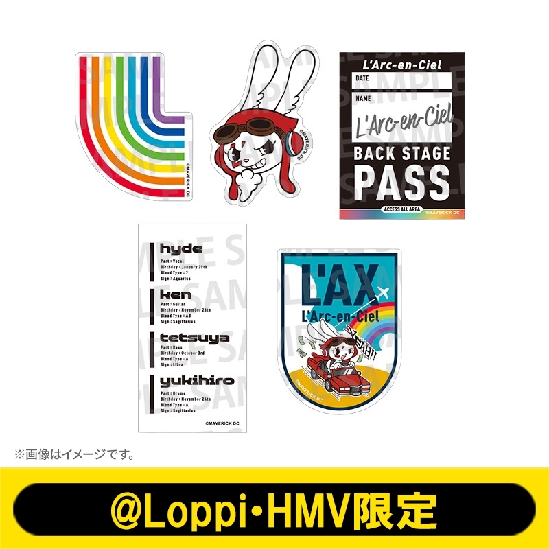 Equal patch sticker （パッチステッカーセット） Traveler's High Collection ステッカーセット【@Loppi・HMV限定】 : L