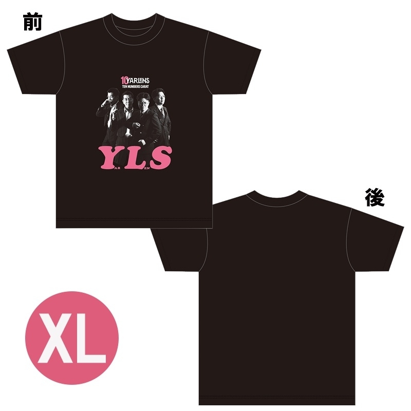 Tシャツ ビッグシルエット（黒）XLサイズ / ヤーレンズ単独ライブ2026