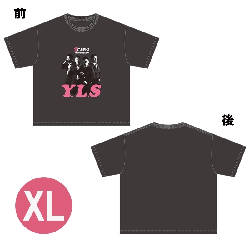 Tシャツ ウォッシュド（黒）XLサイズ / ヤーレンズ単独ライブ2026