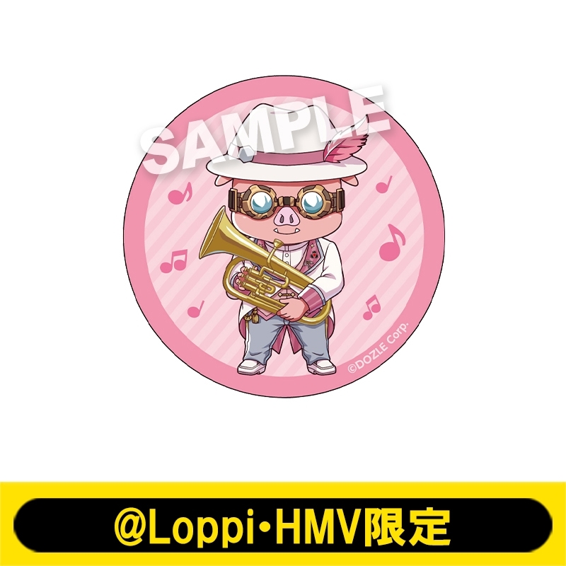缶バッジ（おおはらMEN / ミニキャラ）【@Loppi・HMV限定】 : ドズル社