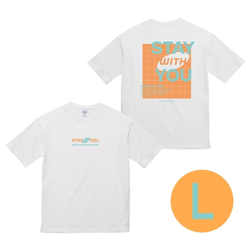 ビッグシルエットTシャツ＜L＞ / i BEST tour 2026 -STAY WITH YOU