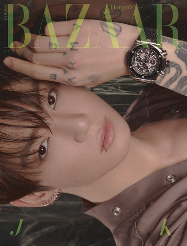 Harper's BAZAAR 2026年 6月号(KOREA)【表紙：ジョングク（BTS）F