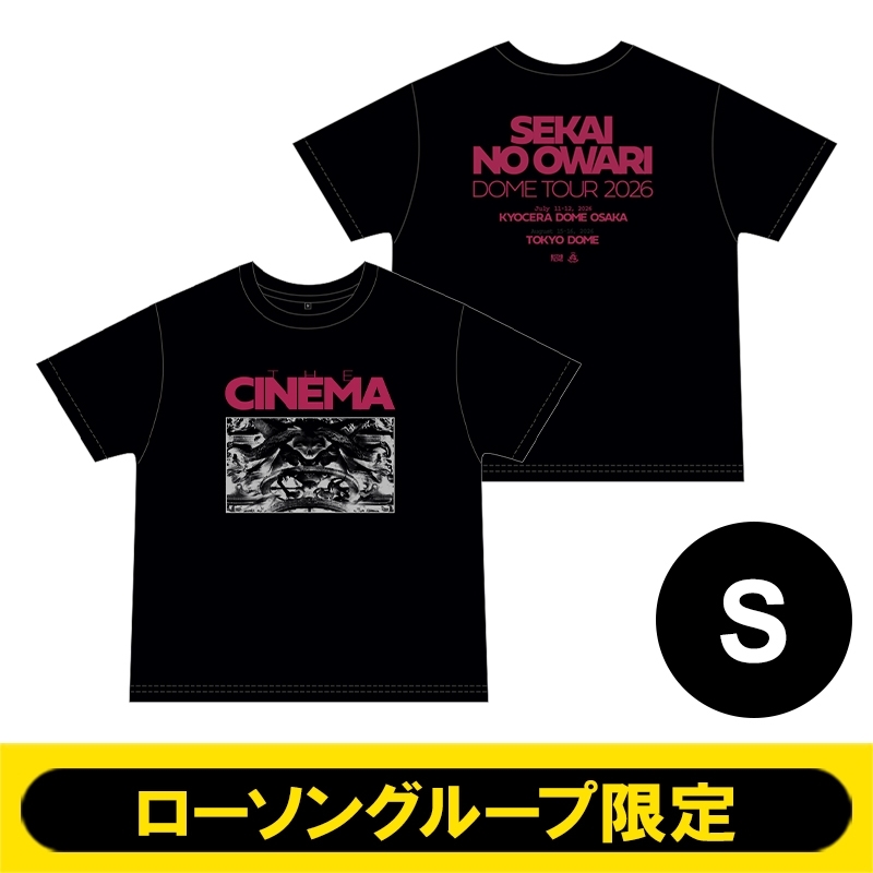 8月お渡し》THE CINEMA Tシャツ（S）【ローソングループ限定カラー