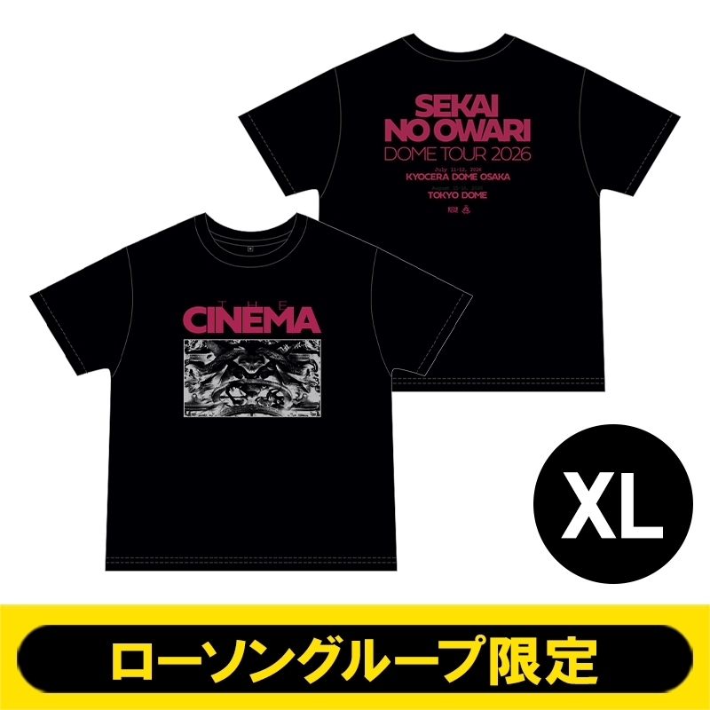 8月お渡し》THE CINEMA Tシャツ（XL）【ローソングループ限定カラー