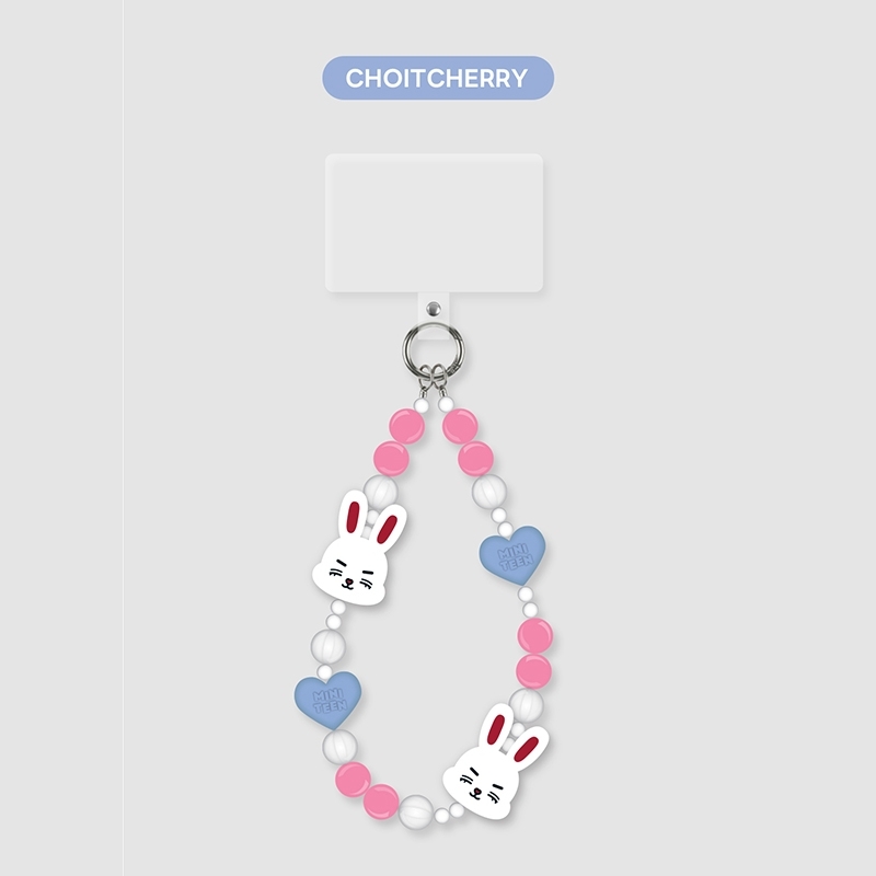 MINITEEN BEADS STRAP KEYRING #CHOITCHERRY（S.COUPS） : MINITEEN