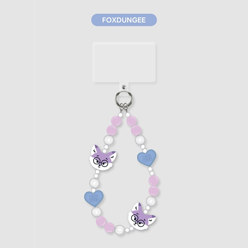 MINITEEN BEADS STRAP KEYRING #FOXDUNGEE（WONWOO） : MINITEEN