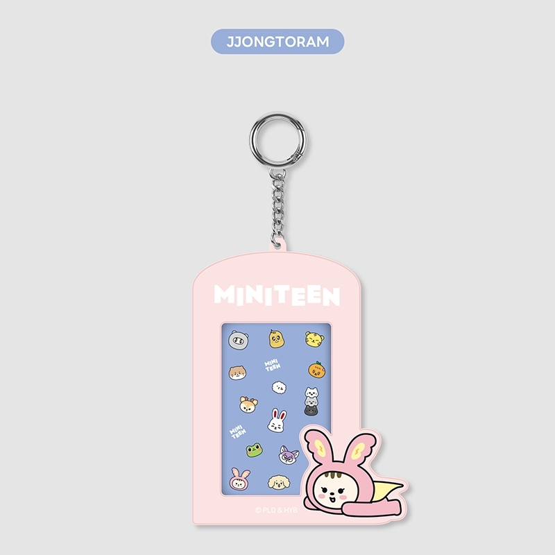 第4弾 miniteen ジョンハン ストラップ ポーチ フォトカードホルダー MINITEEN PHOTOCARD HOLDER #JJONGTORAM（JEONGHAN） : MINITEEN
