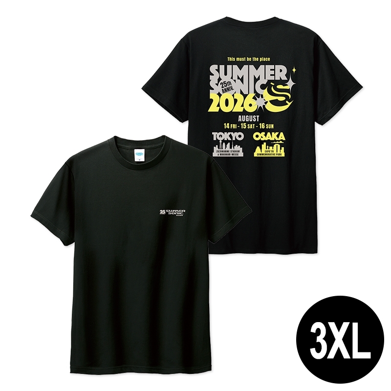 Tokyo/OsakaT［ブラック］3XL : SUMMER SONIC | HMV&BOOKS online