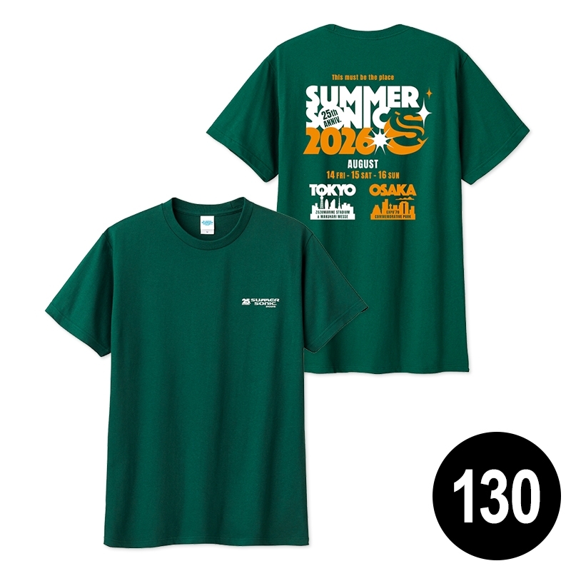 Tokyo/OsakaT［アイビーグリーン］130 : SUMMER SONIC | HMV&BOOKS