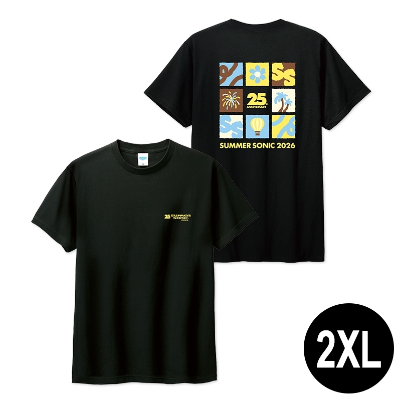 フラワーT［ブラック］2XL : SUMMER SONIC | HMV&BOOKS online - SS260026