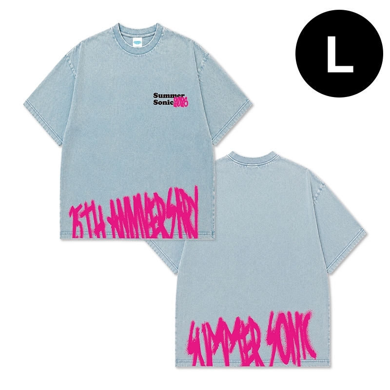 ビッグシルエットT［ビンテージブルー］L : SUMMER SONIC | HMV&BOOKS