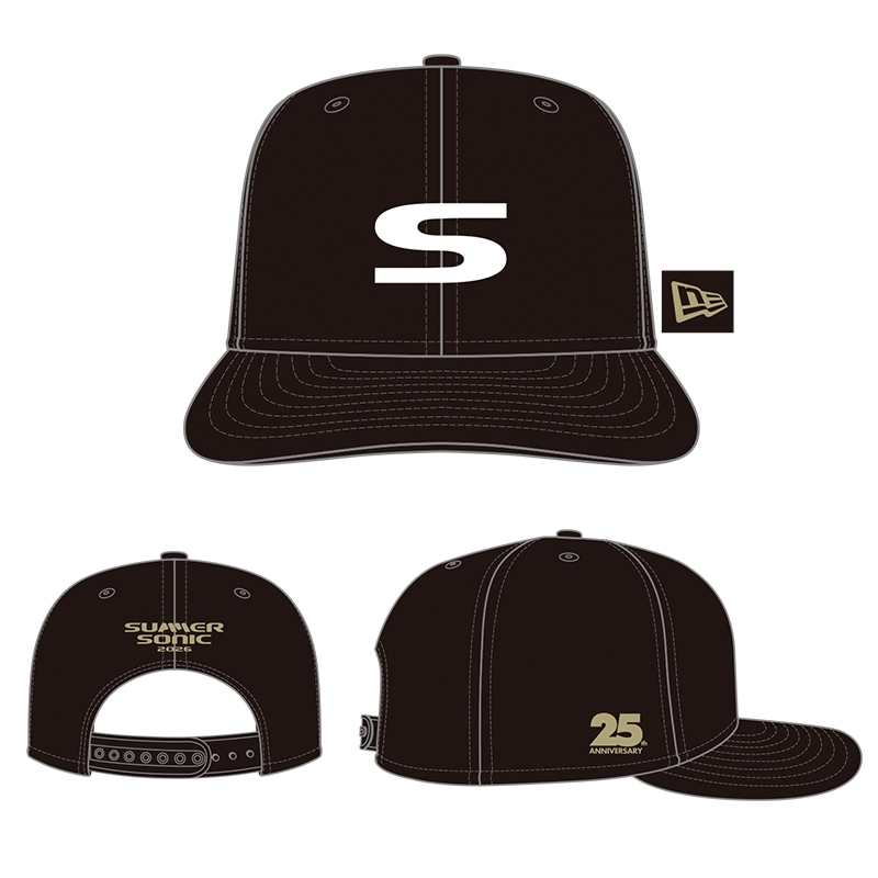 SUMMER SONIC×NEW ERA ベースボールキャップ［ブラック］ : SUMMER