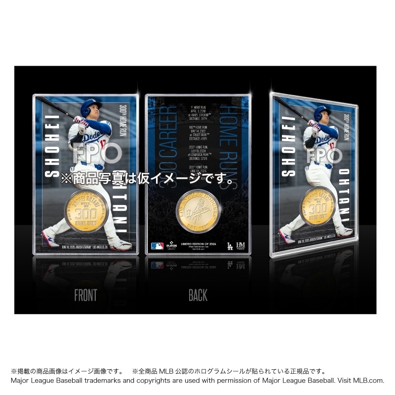 Y*U様 MLB公認 ドジャース大谷翔平 2025公式戦初HR記念コイン 300