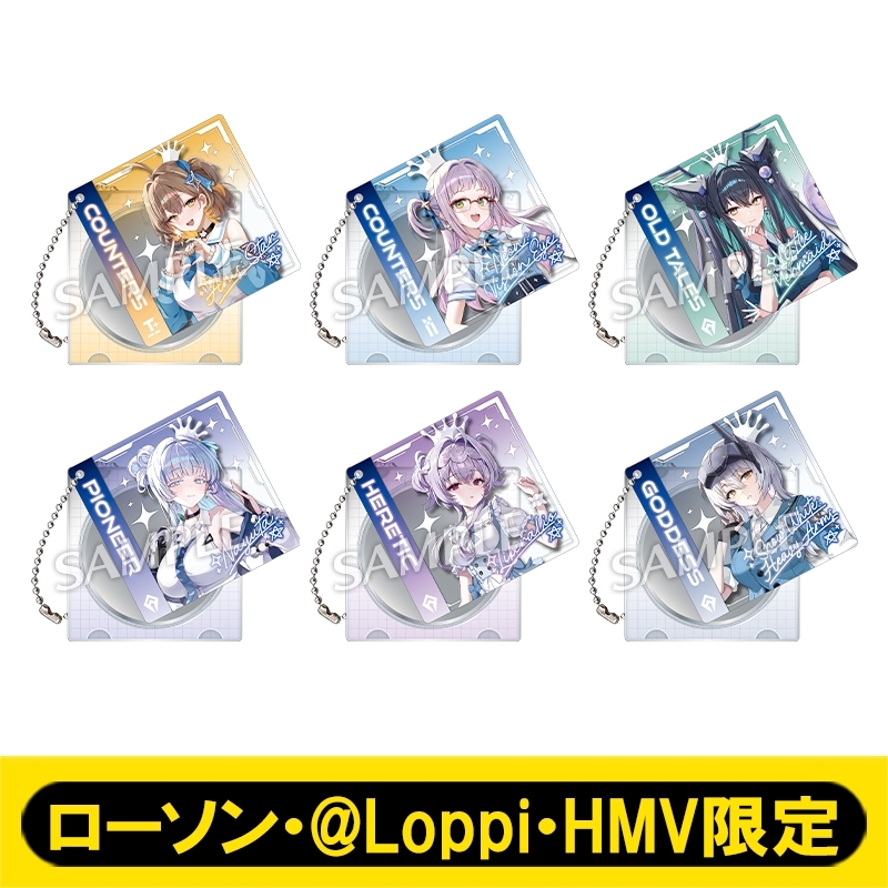 勝利の女神 NIKKE スライドミラーキーホルダー コンプリート スライドミラーキーホルダー コンプリートセット【ローソン・@Loppi