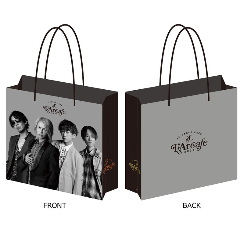紙袋 ショッパー（L）/ L'Arcafe 2026 at PARCO CAFE : L'Arc-en-Ciel