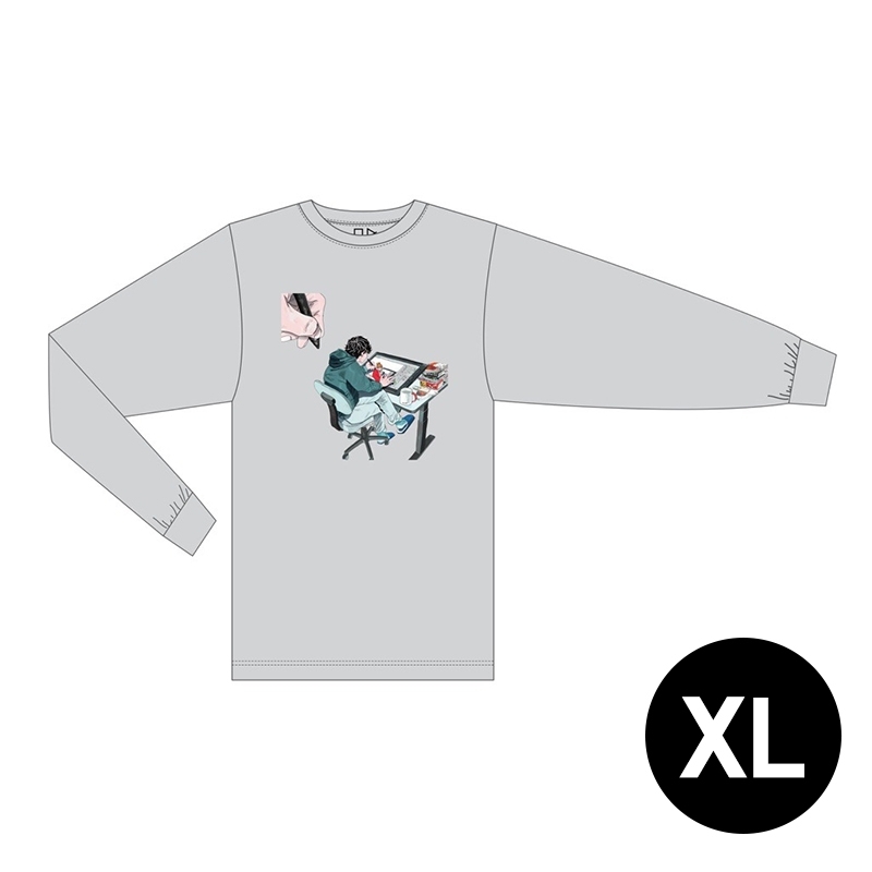 ダウ90000 tシャツ　Lサイズ ロマンスLONG TEE ライトグレー（XL） : ダウ90000 | HMV&BOOKS online