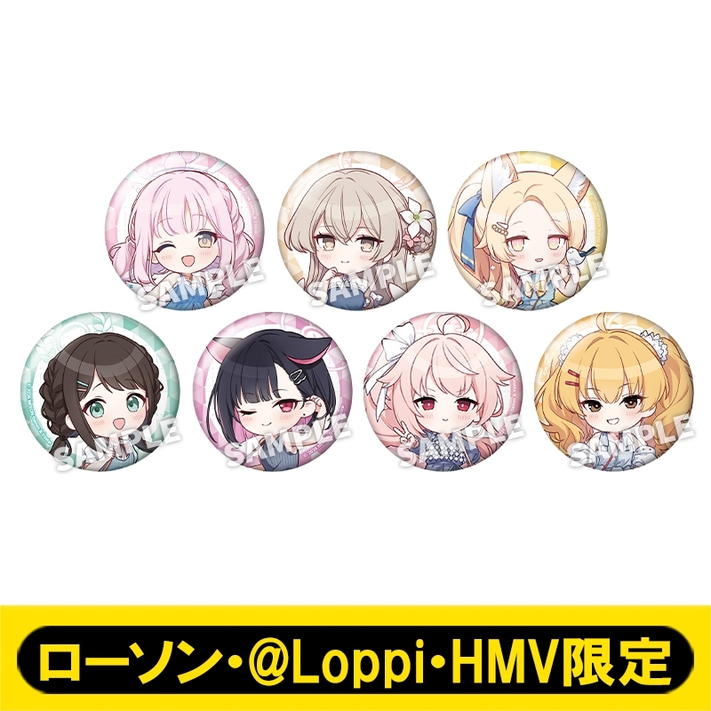 缶バッジコンプリートセット デフォルメver.【ローソン・@Loppi・HMV