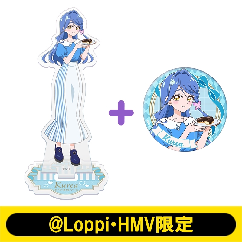 名探偵プリキュア 缶バッジ アップ 引き 18点 セット くれあ プリキュア アクリルスタンド＆缶バッジセット（帆羽くれあ）/ 名探偵プリキュア