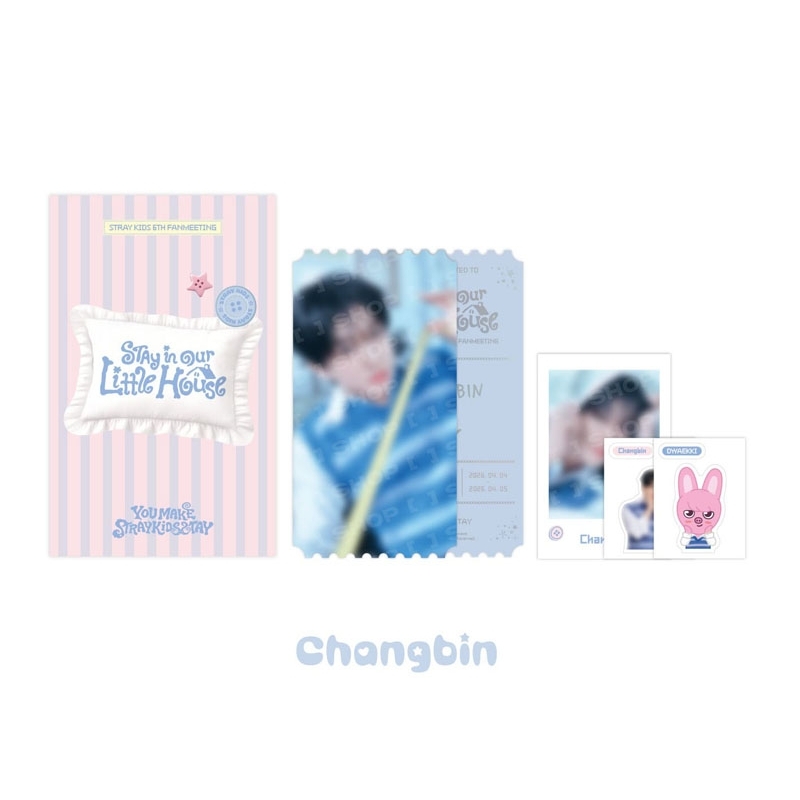 StrayKids 6TH FANMEETING 入場特典セット ④ SPECIAL TICKET SET（Changbin Ver.）/ 6TH FANMEETING [STAY in Our