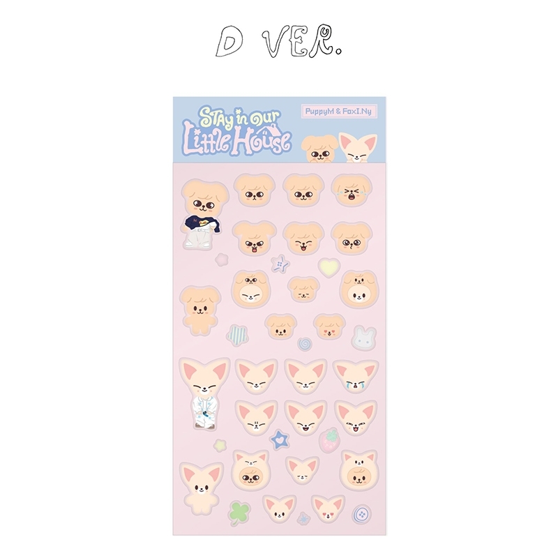 SKZOO 3D STICKER ３Ｄ　シール　コンプ SKZOO 3D STICKER（D Ver.）/ 6TH FANMEETING [STAY in Our Little