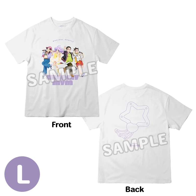 mym マイムー グッズTシャツ クリィミーマイムーTシャツ／White（Lサイズ） : MyM | HMV&BOOKS