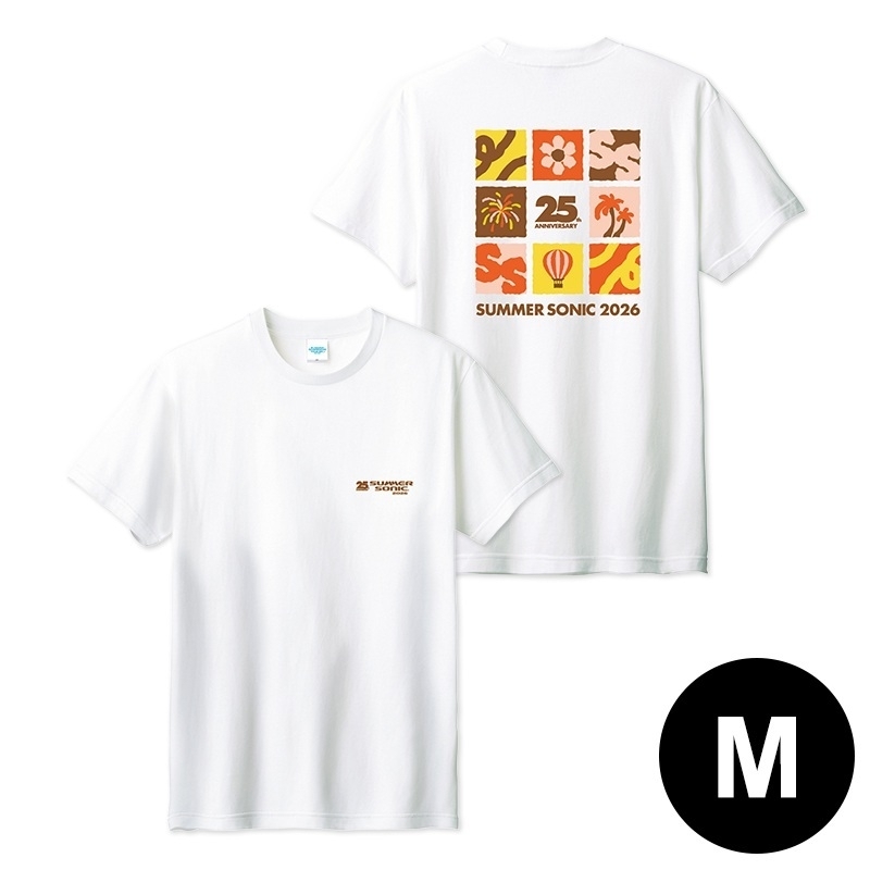 フラワーT［ホワイト］M【当日通販】 : SUMMER SONIC | HMV&BOOKS