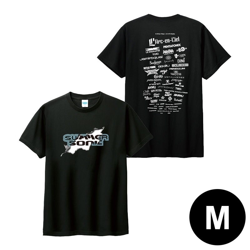 アーティストロゴコラージュTシャツ(Tokyo 8.16 / Osaka 8.14
