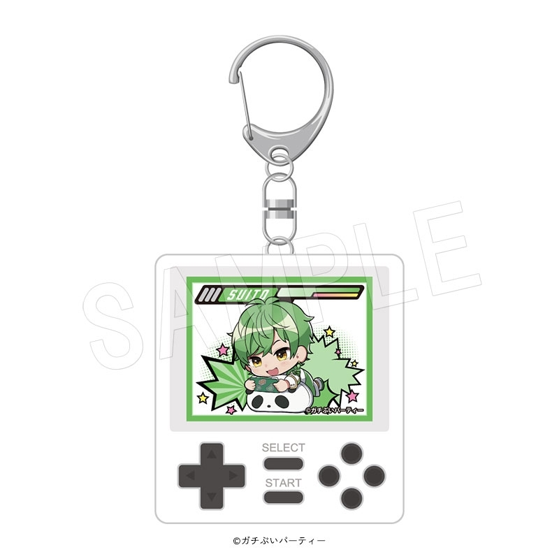 ゲーム機型キーホルダー ゲーム中ver. 《すいと》 : ガチぶい ゲーム機型キーホルダー ゲーム中ver. 《すいと》 : ガチぶい