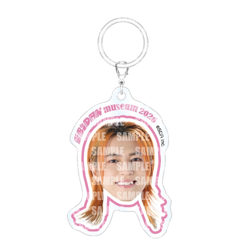 EBiDAN museum 2026 お面マーカー 志賀李玖 2個