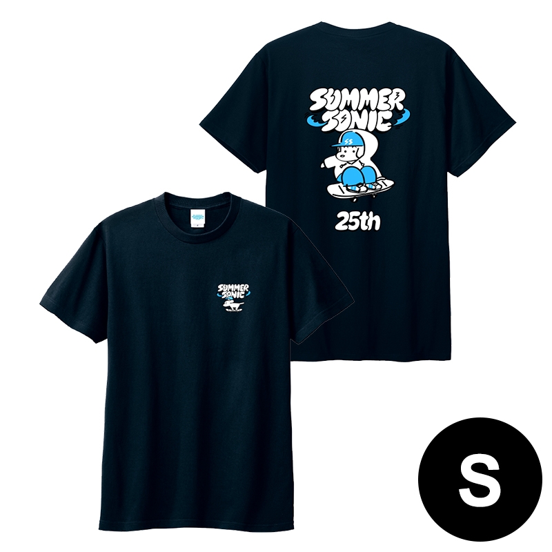 SUMMER SONIC × Skater JOHN Tシャツ (スケータージョン)［ネイビー］S