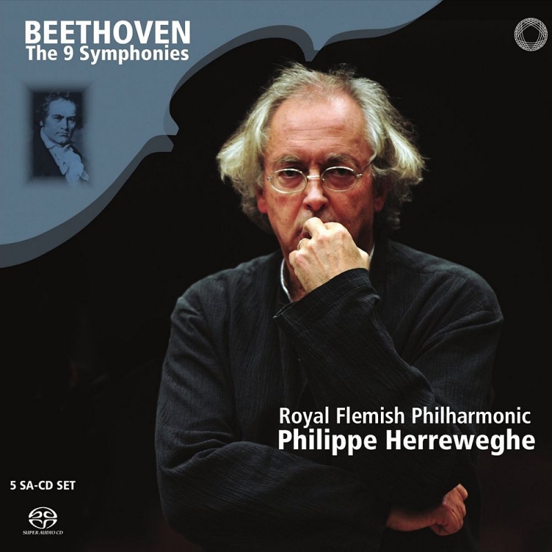 交響曲全集　フィリップ・ヘレヴェッヘ＆ロイヤル・フランダース・フィル、コレギウム・ヴォカーレ、他（5SACD）