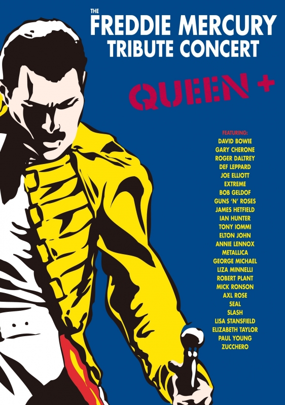 Freddie Mercury Tribute Concert | HMVu0026BOOKS online - VQXD-10061