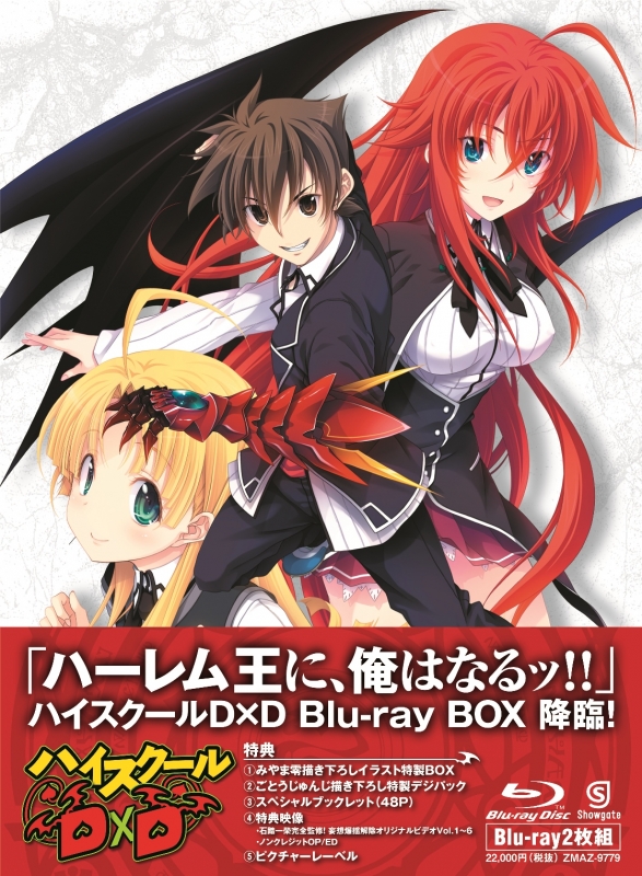 ハイスクールD×D Blu-ray BOX : ハイスクールD×D | HMV&BOOKS online 