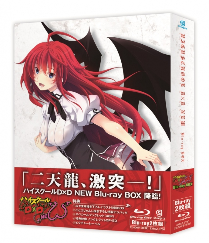 Blu-ray】初回生産版 ハイスクールD×D 全6巻-