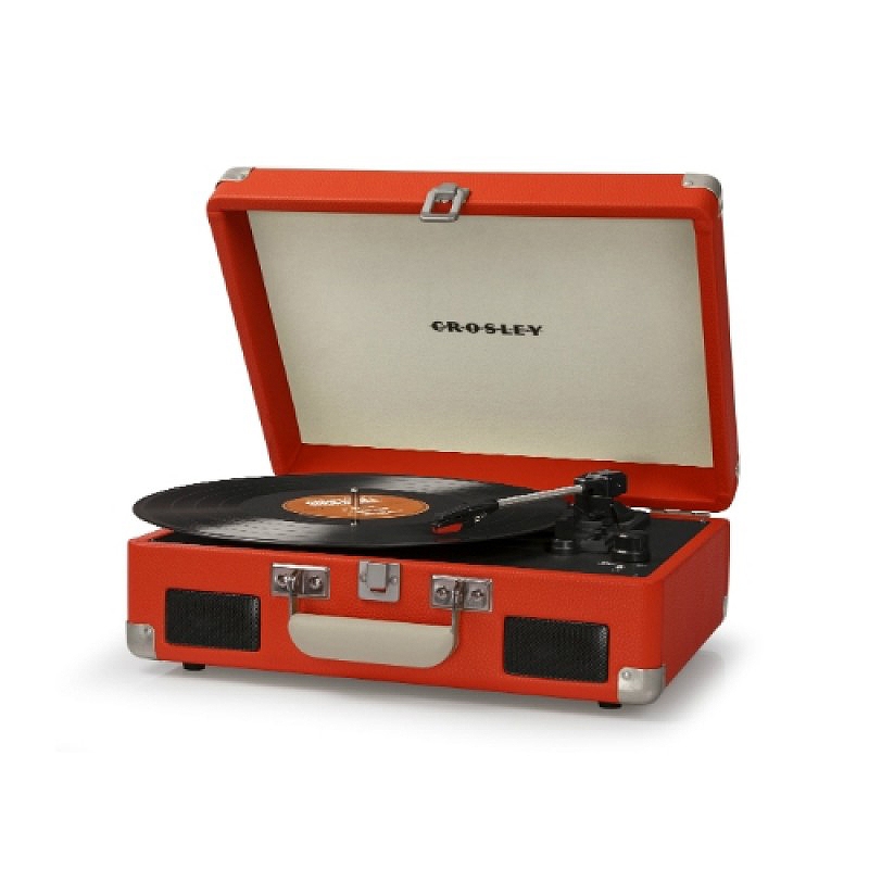 Crosley Cruiser II バッテリー駆動対応ポータブルレコードプレイヤー ...