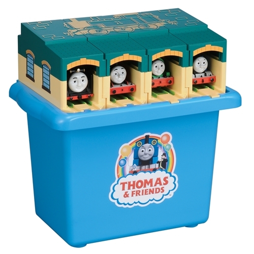プラレール トーマスシリーズ きかんしゃトーマス たためるトーマス機関庫 Hmv Books Online おもちゃ