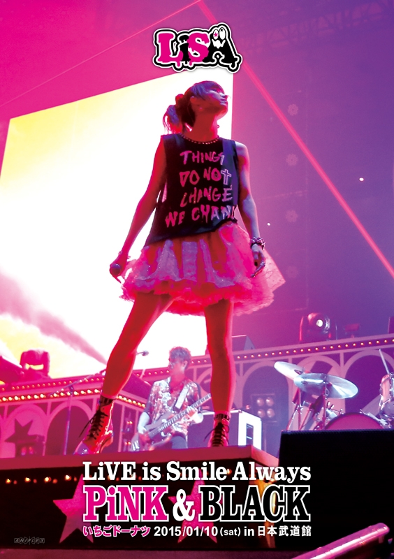 Live Is Smile Always Pink Black In日本武道館 いちごドーナツ Dvd Lisa Hmv Books Online Ansb