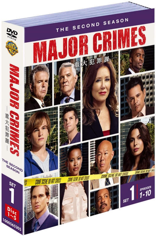 Major Crimes 重大犯罪課 セカンド シーズン セット1 Hmv Books Online