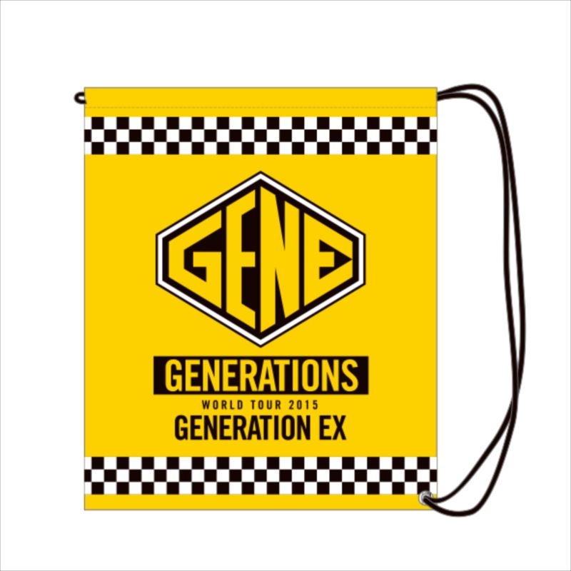 エコバッグ（中）/ GENERATIONS WORLD TOUR 2015 “GENERATION EX