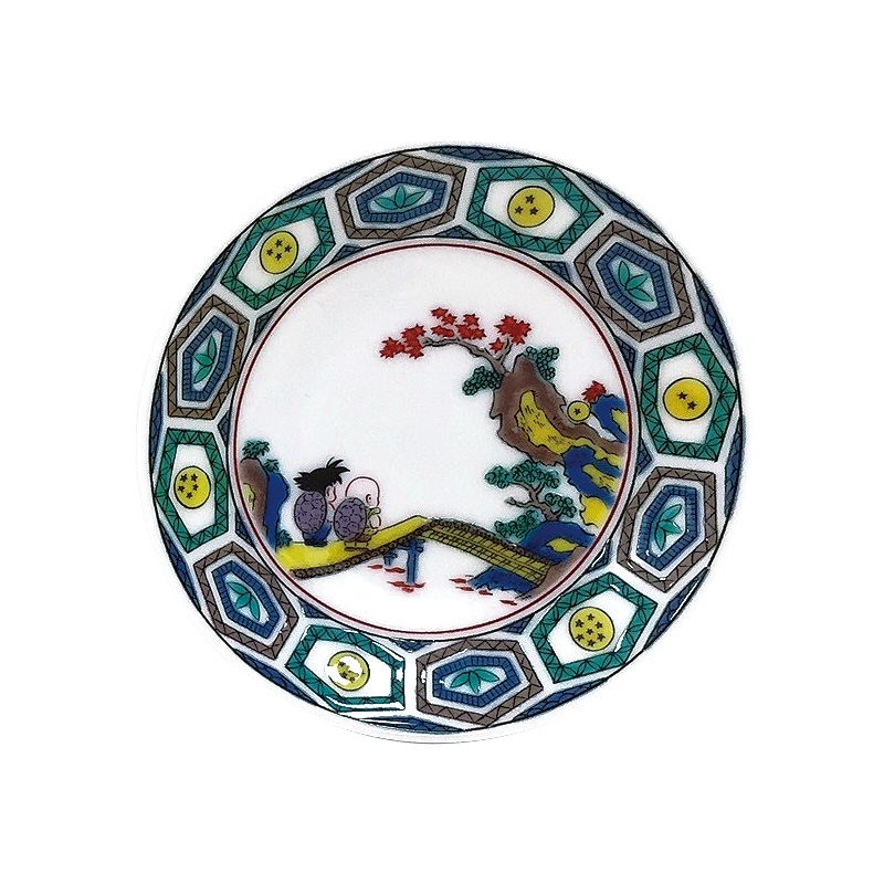 九谷焼豆皿（古九谷風亀仙人修行図）/ ドラゴンボール | HMV&BOOKS 