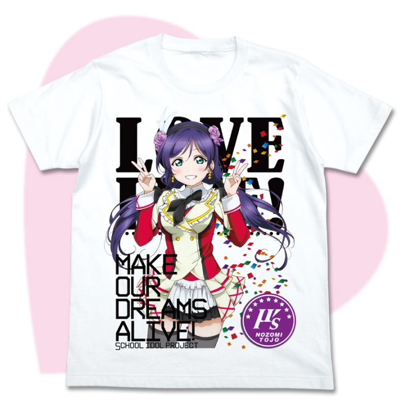 東條希 半袖 tシャツ μ's ラブライブ アニメ パープル 紫 女子 キャラ Amazon.co.jp: 希少 東條希 半袖 tシャツ μ's ラブライブ アニメ