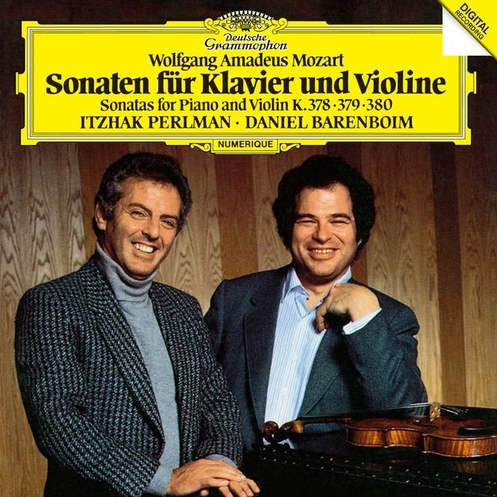 クラシック CD Itzhak Perlman &amp; Daniel Barenb Sonaten f Klavier und Violine, KV 301, 302, 303, 30 POCG1262  /00110 Wolfgang Amadeus Mozart, Itzhak Perlman, Daniel Barenboim