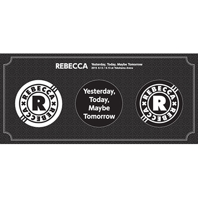 缶バッジセット Rebecca Yesterday Today Maybe Tomorrow Official Goods Rebecca レベッカ Hmv Books Online Lp