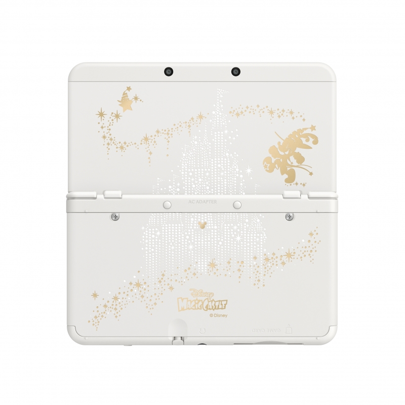 ニンテンドー3DS LL ディズニー マジックキャッスル マイ・ハッピー・ライフ 限定パック 本体動作品 送料無料 付属品付き-