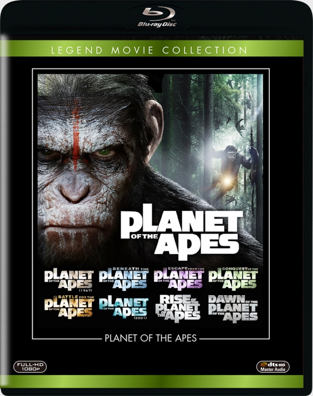 猿の惑星 ブルーレイコレクション＜8枚組＞ : 猿の惑星 | HMV&BOOKS 